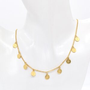 21K Coin Station Necklace