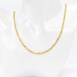18K 4mm Mariner Chain Necklace