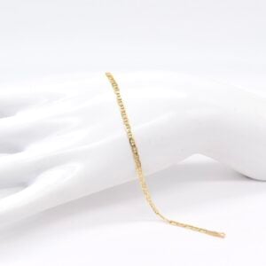 18K Slim Flat Gucci Bracelet