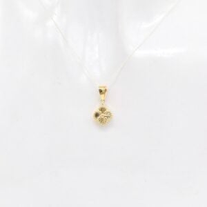 18K Clover Pendant