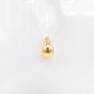 18K Tear Drop Pendant