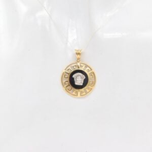 18K Medusa Pendant