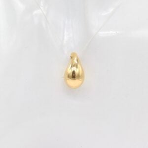 18K Tear Drop Pendant